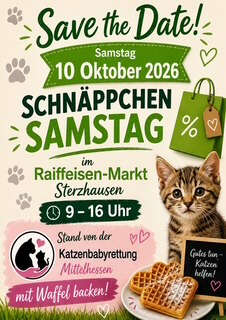 Plakat Schnäppchensamstag 2026